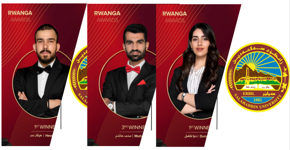 Graduates of Salahaddin University-Erbil have won the most awards of Rwanga Foundation